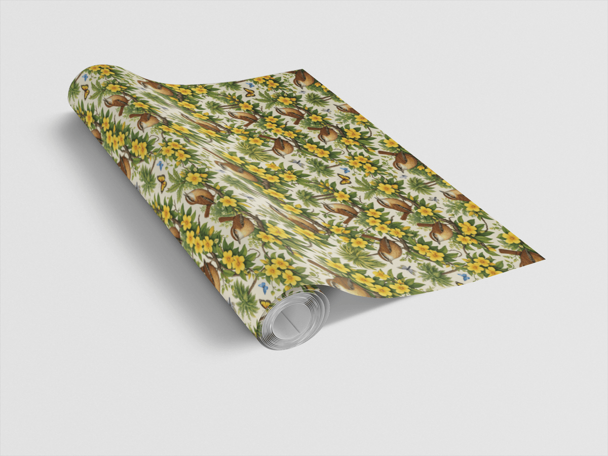 South Carolina Flora & Fauna Wrapping Paper