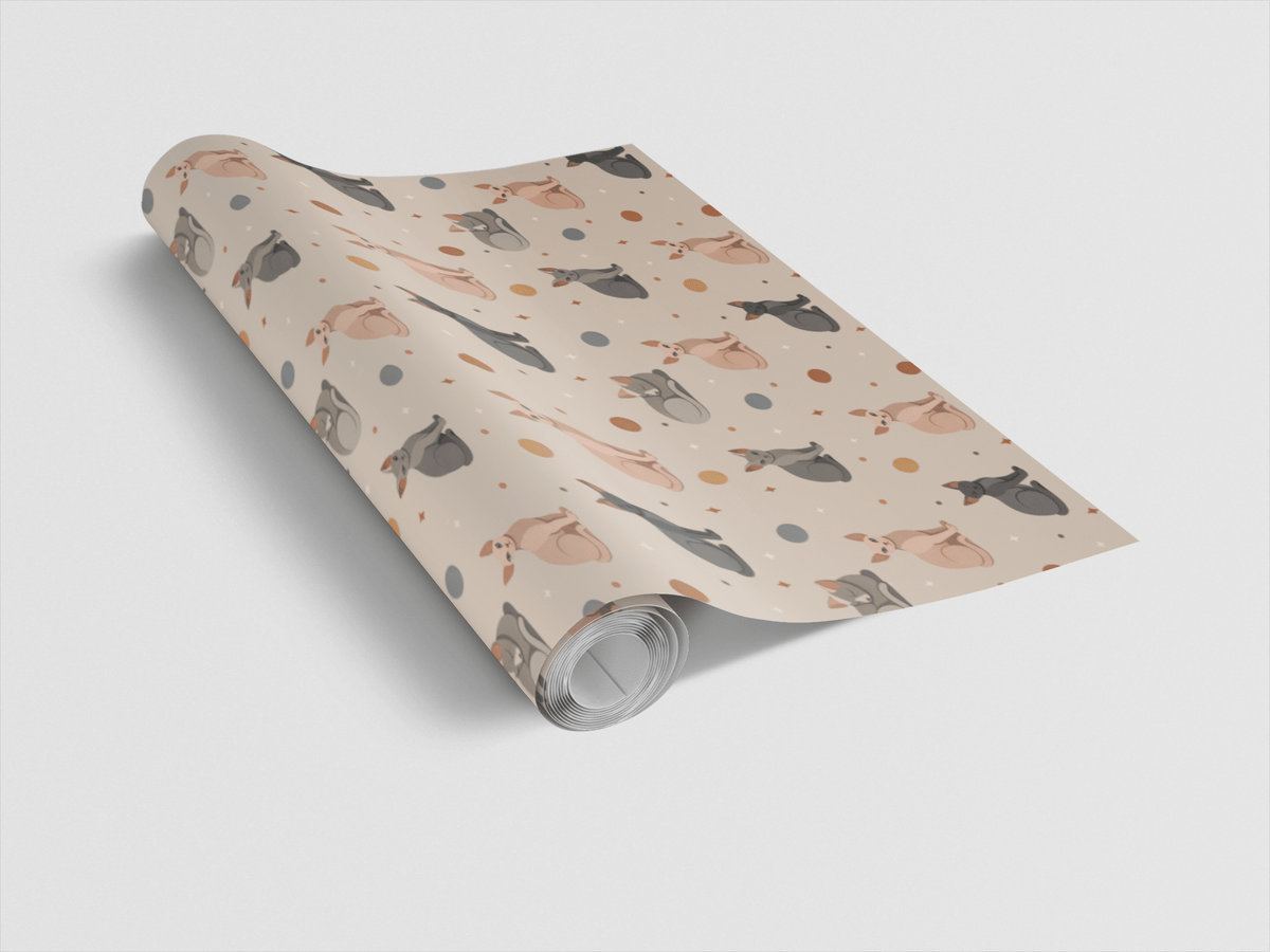 Sphynx Geometry Wrapping Paper