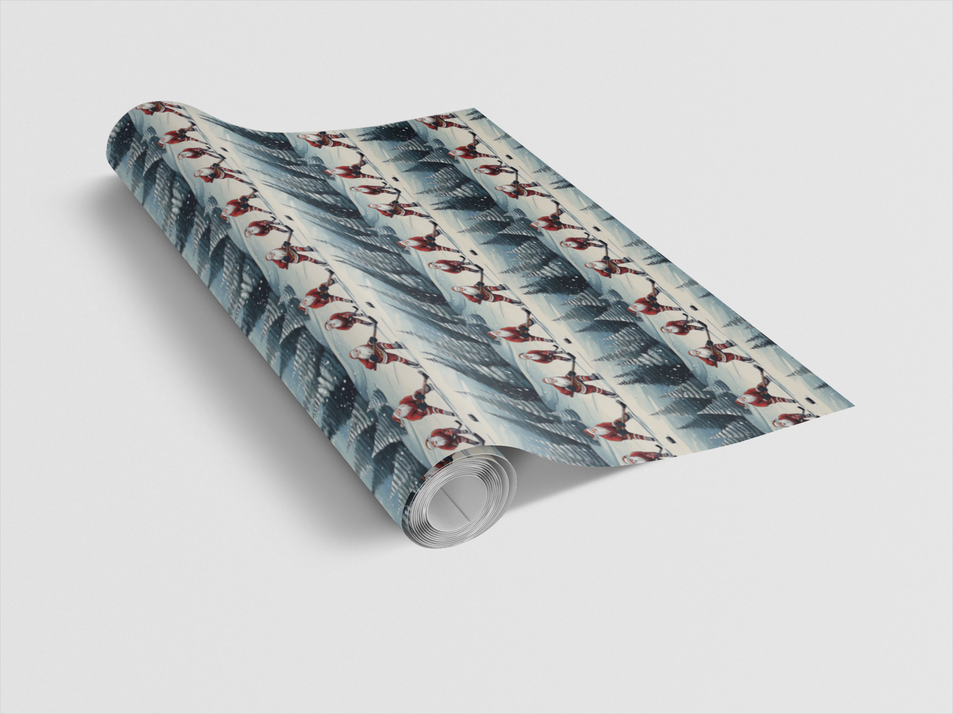 Hockey Claus In Action