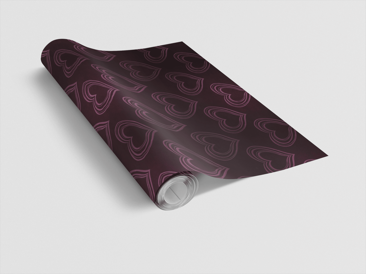 Velvet Romance Wrapping Paper