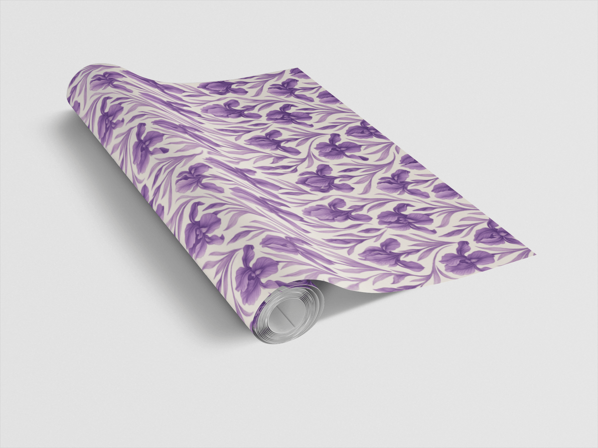 Regal Iris Embrace Wrapping Paper