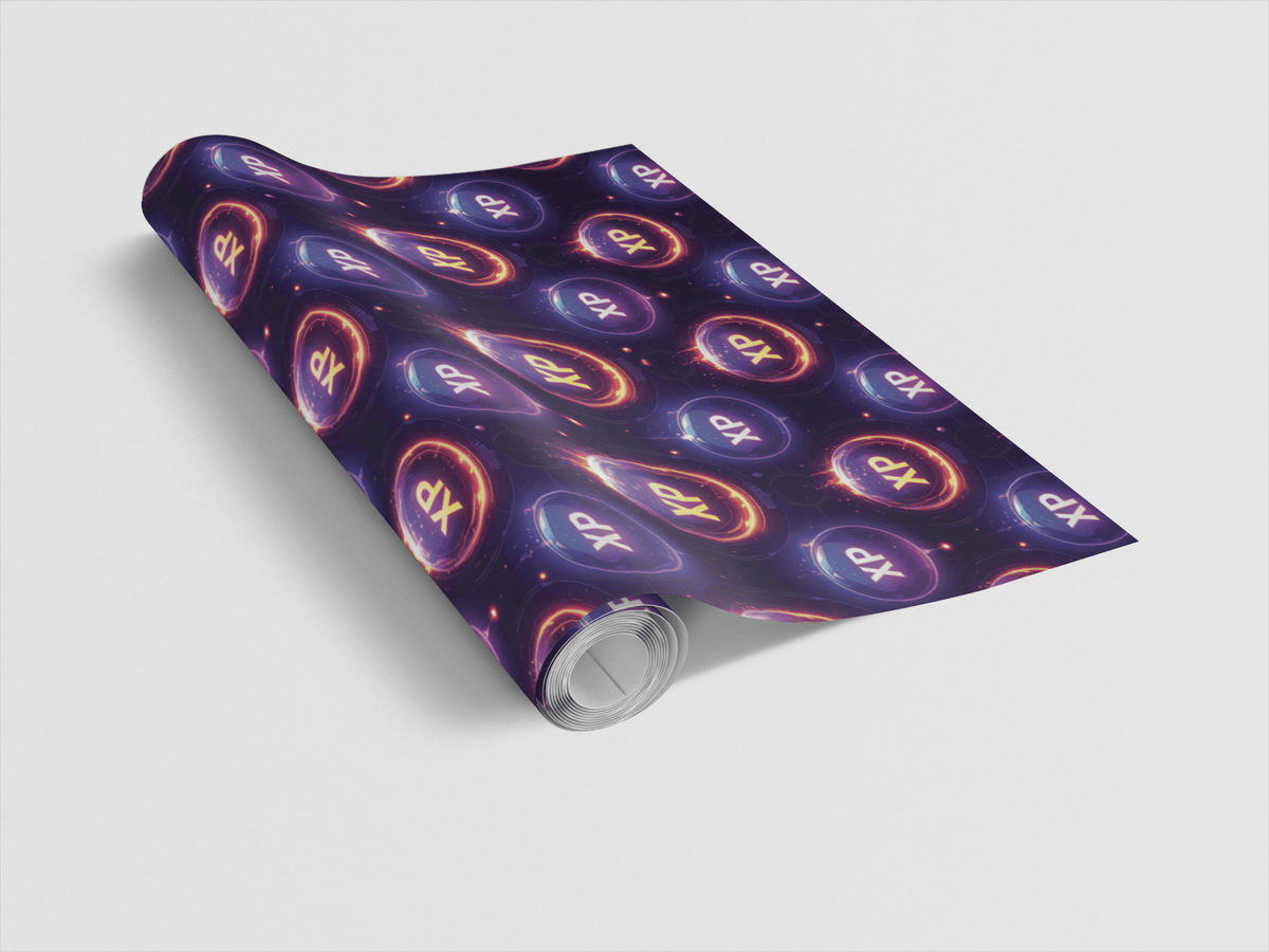 Xp Orb Collection Field Wrapping Paper