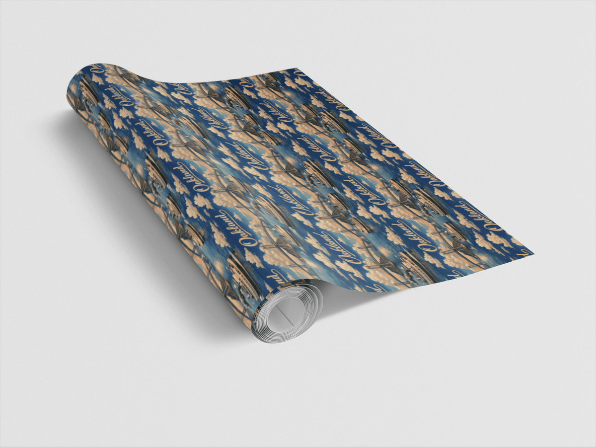 Oakland Bay Flashback Wrapping Paper