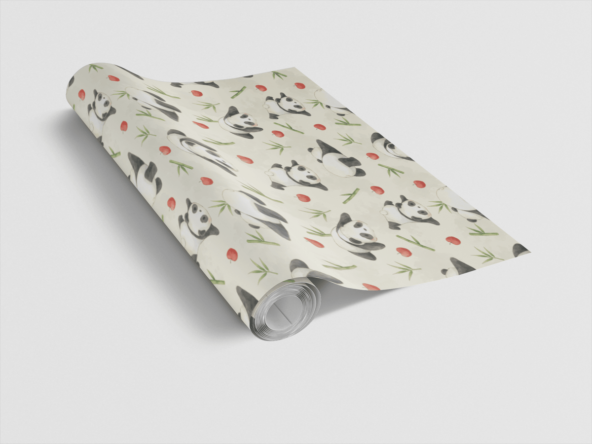 Playful Panda Wrapping Paper