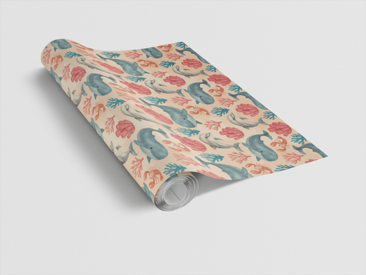 Underwater Friends Wrapping Paper