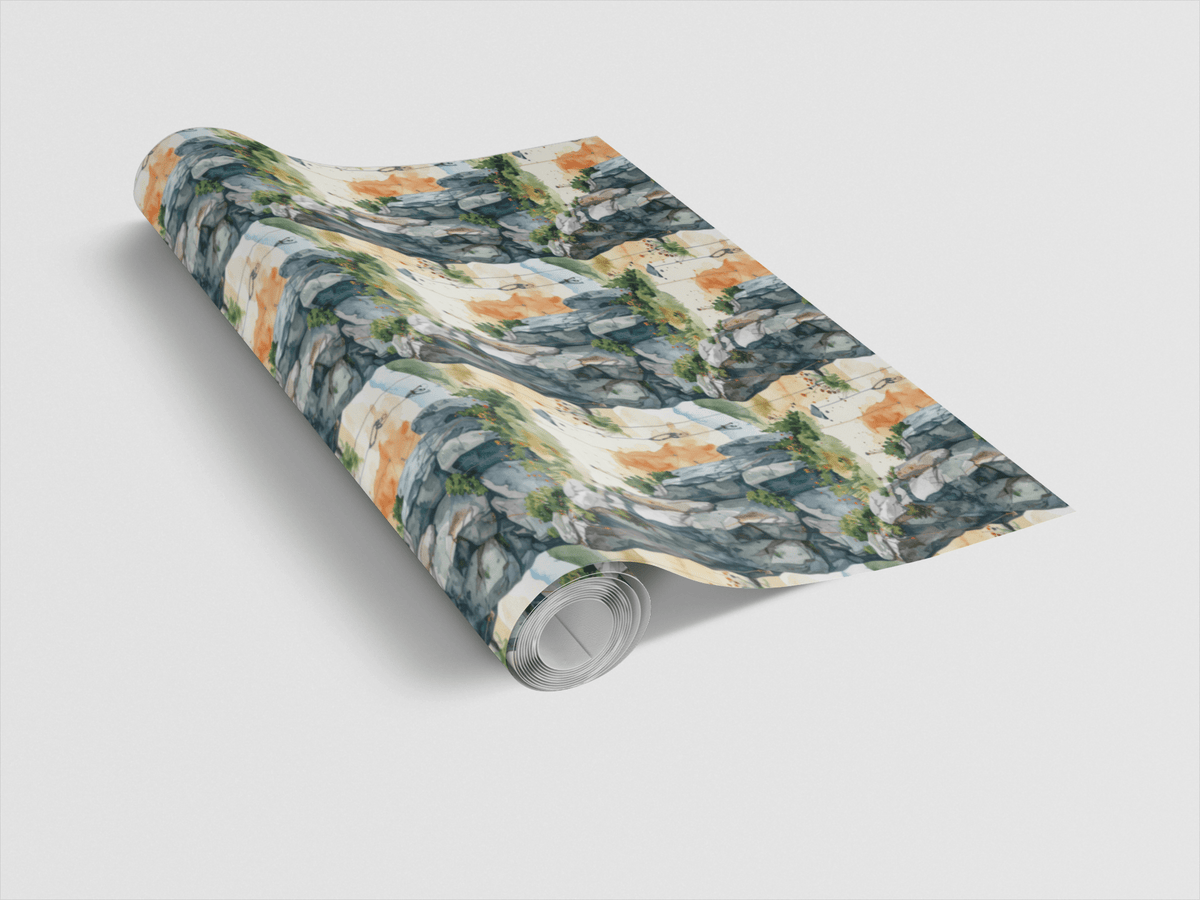 Vertical Expedition Wrapping Paper