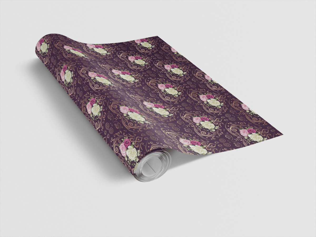 Valentine Baroque Wrapping Paper