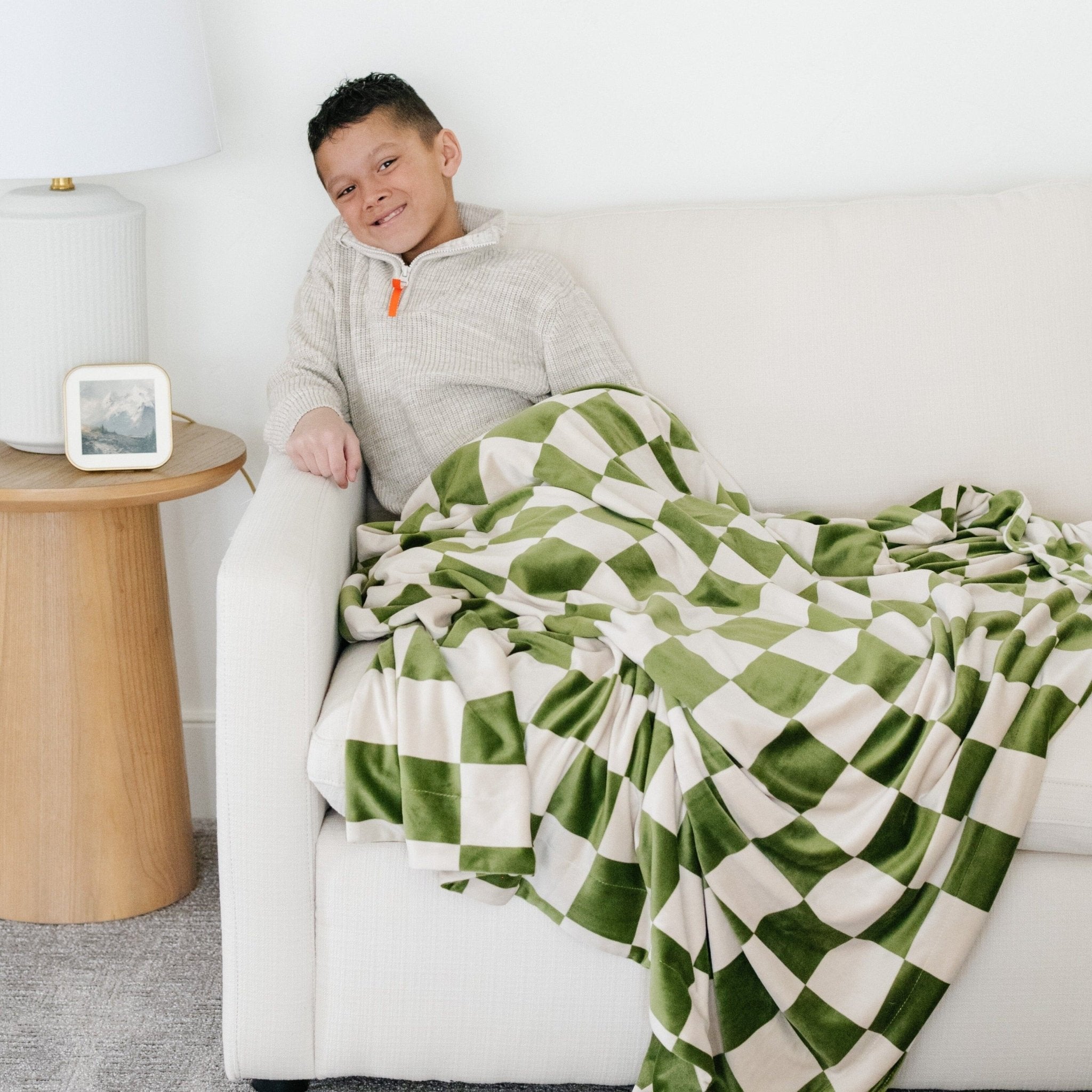 Minky Stretch Xl Throw Blankets