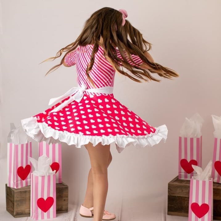 Pretty In Pink Twirl Dress