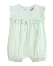 Mint Green Ruffle Jumper Romper