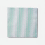 Mint Fine Stripes Napkins (set Of 16)