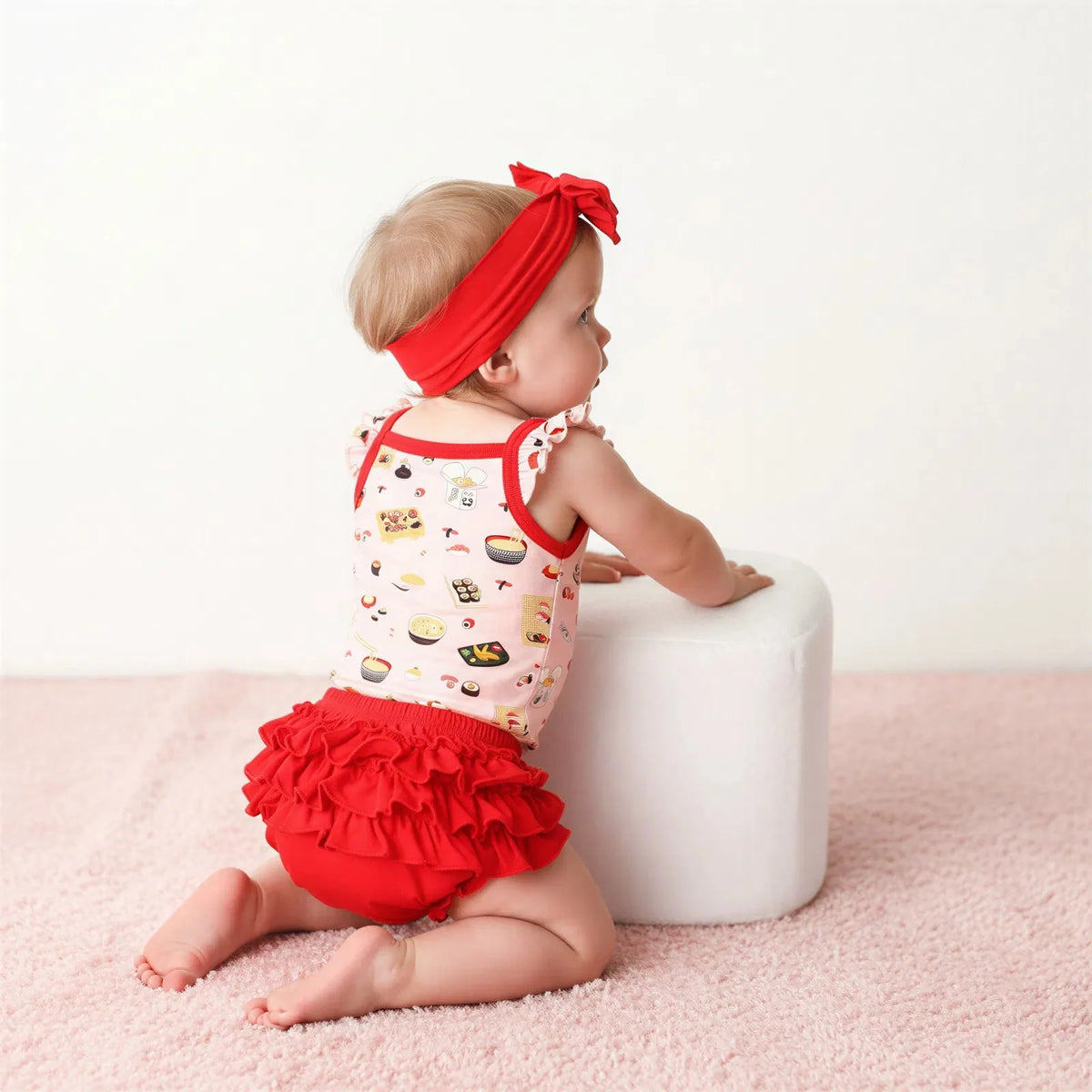 Miso Cute Ruffle Bloomer Set