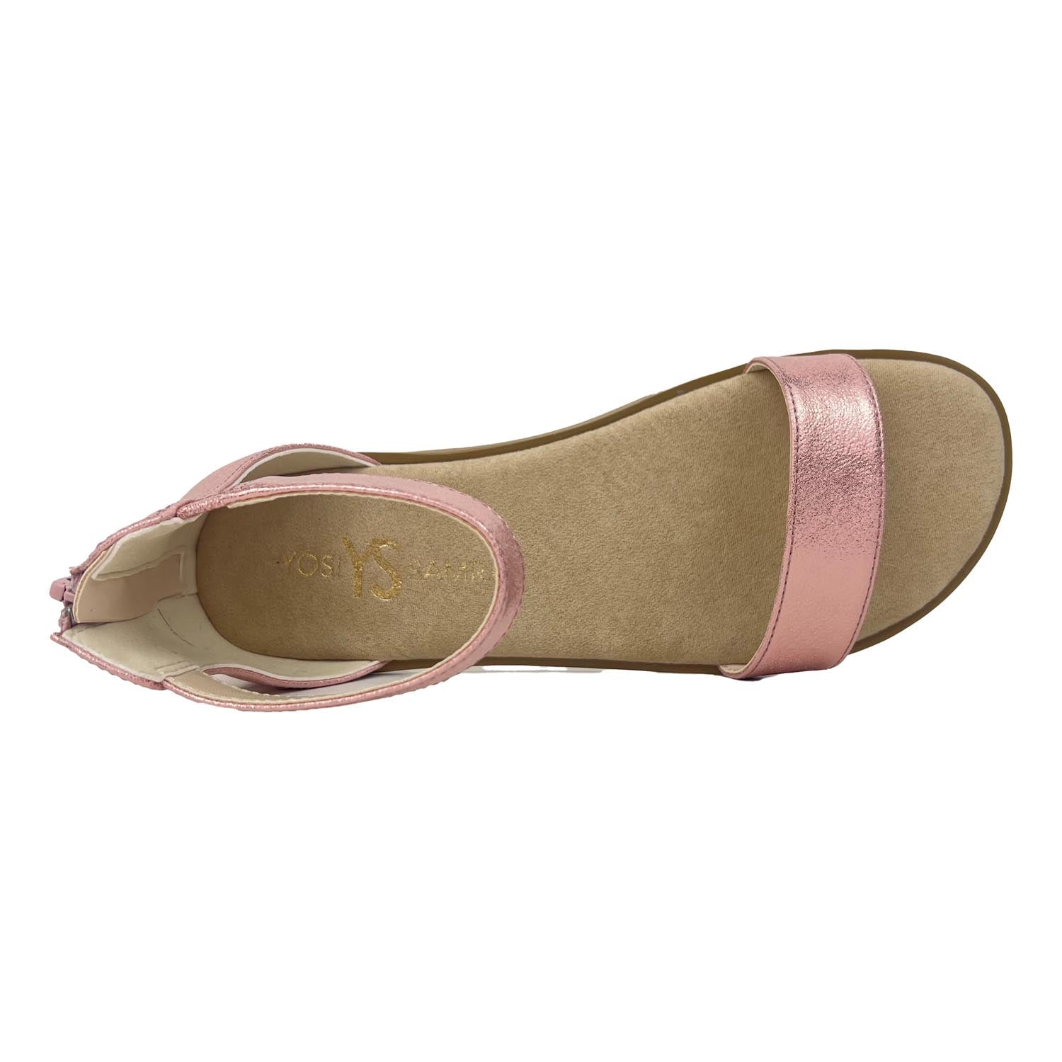 Miss Cambelle Sandal In Pink Metallic - Kids