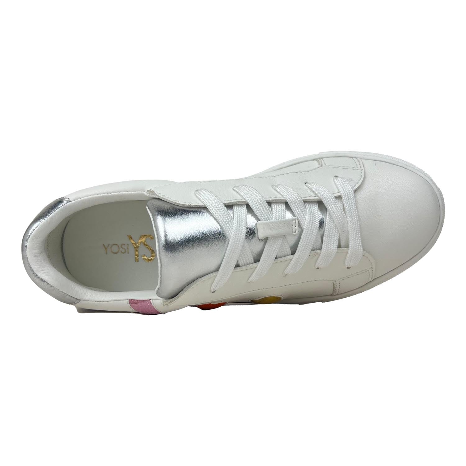 Miss Gaia Hearts Sneaker In Multicolor - Kids