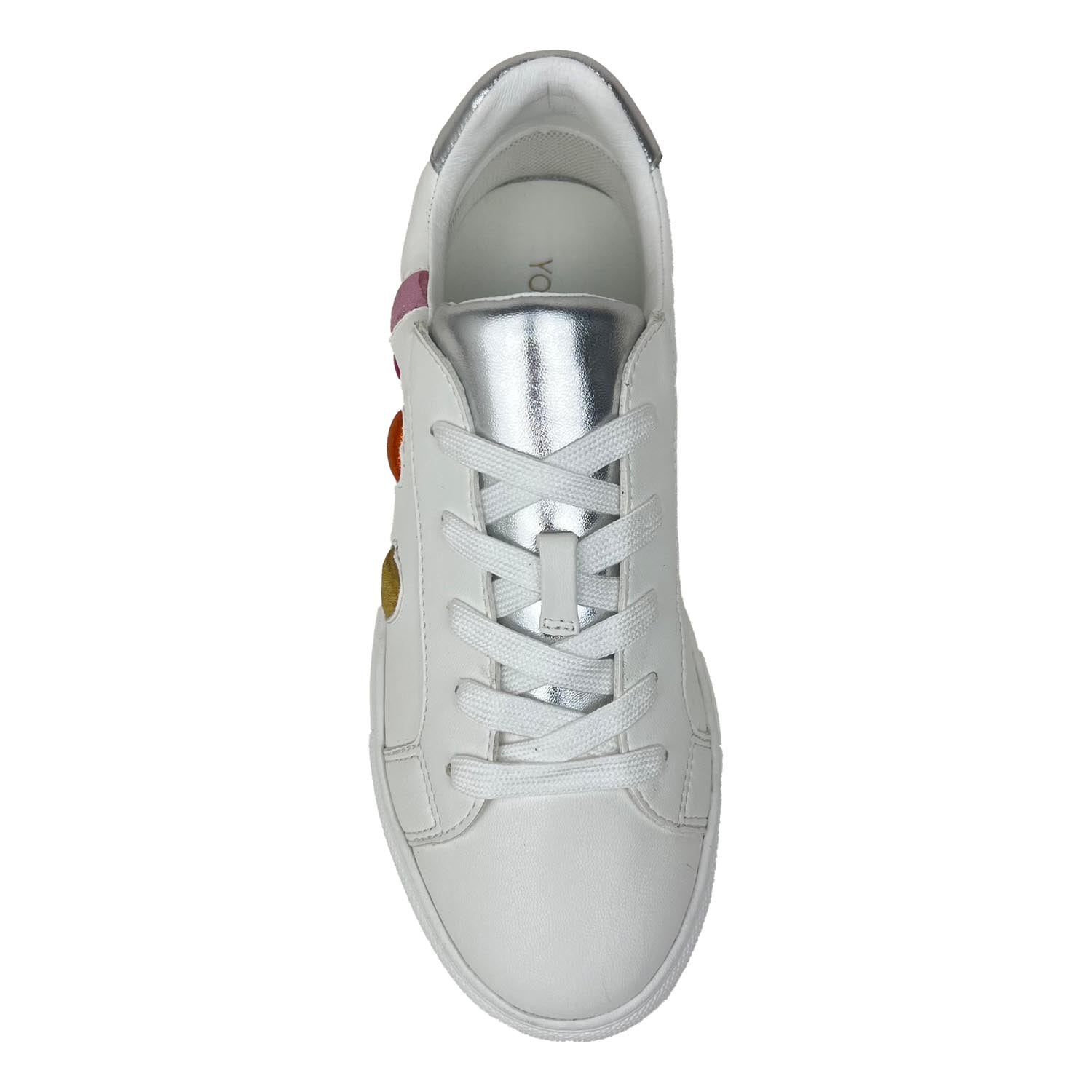 Miss Gaia Hearts Sneaker In Multicolor - Kids