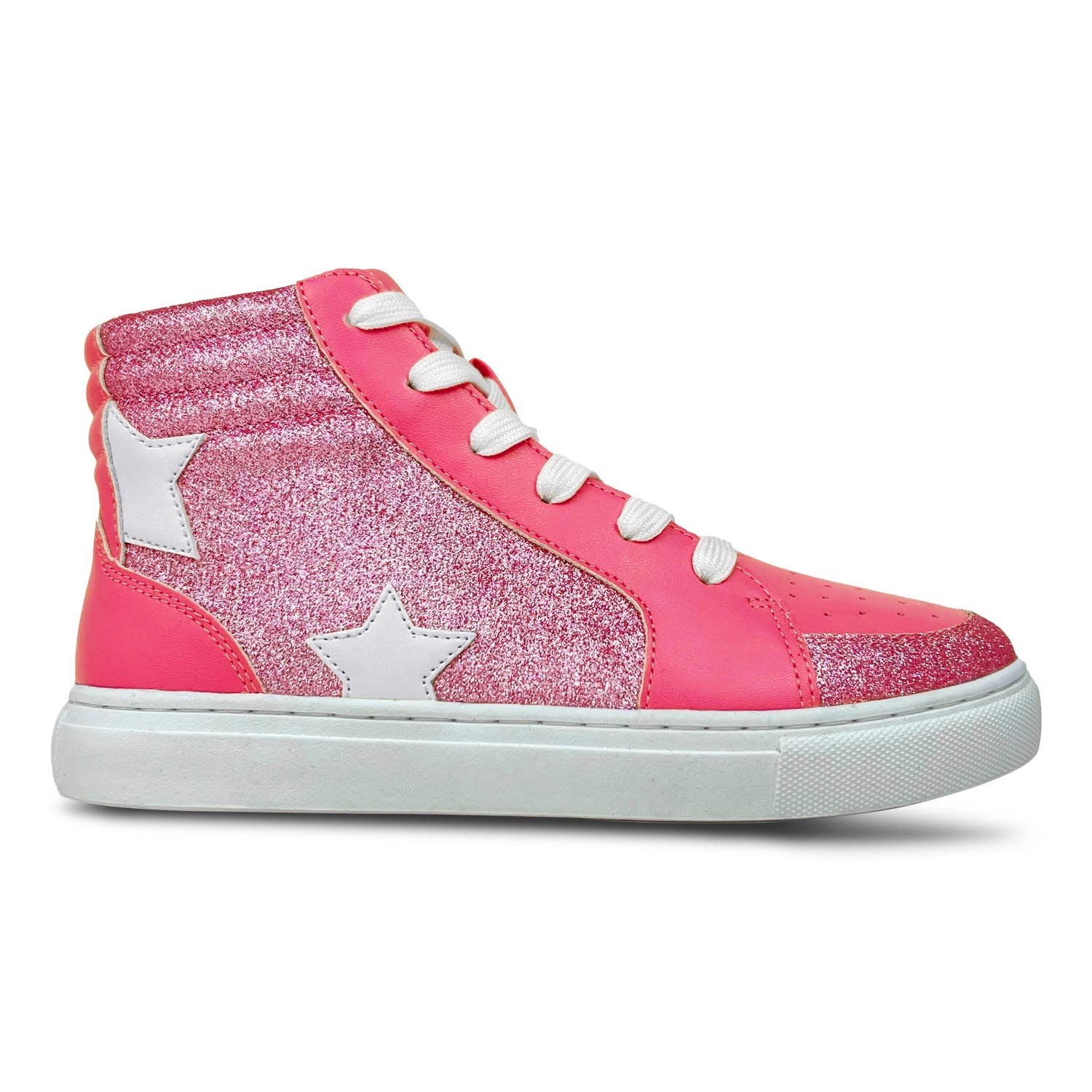 Miss Hannah Sneaker In Hot Pink - Kids