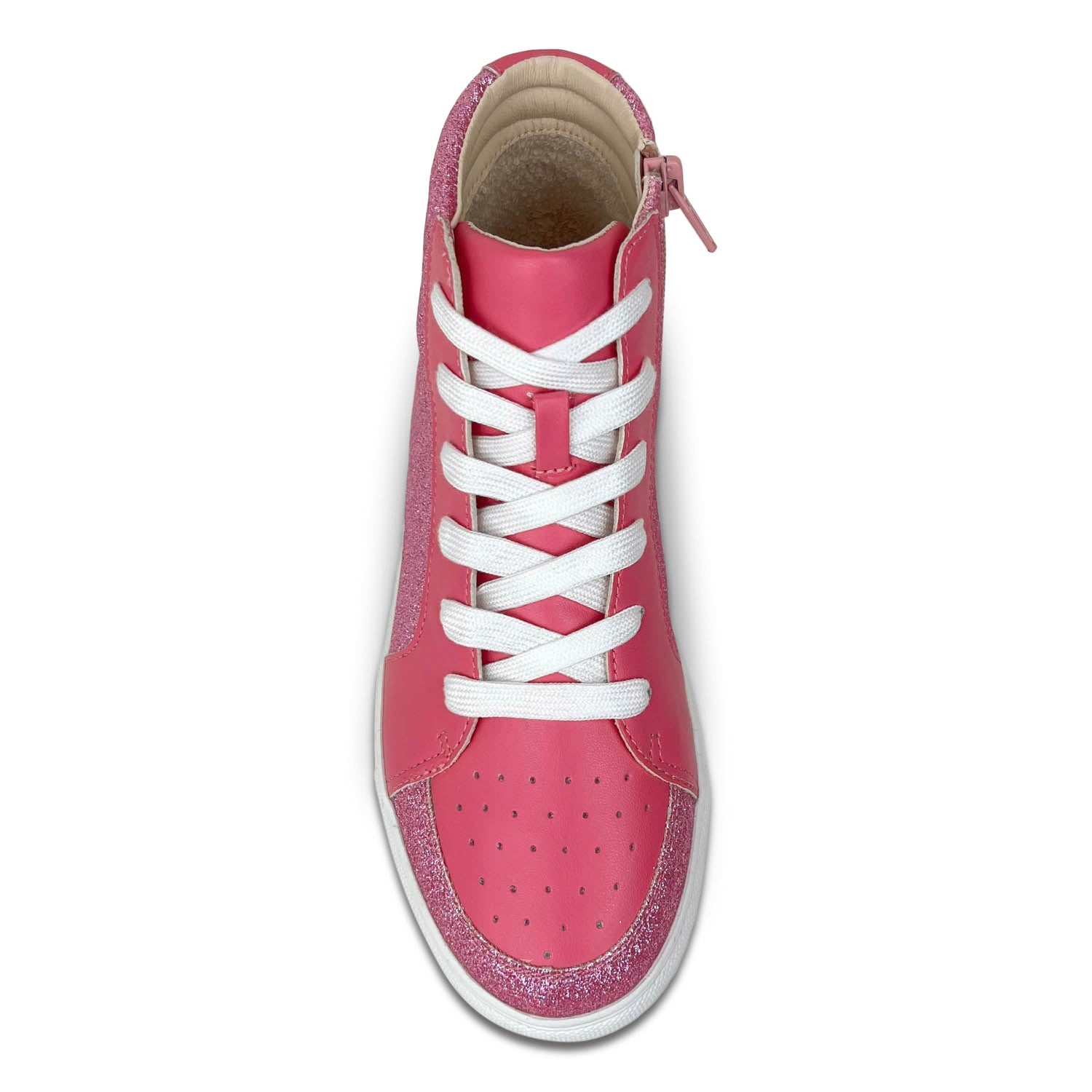 Miss Hannah Sneaker In Hot Pink - Kids