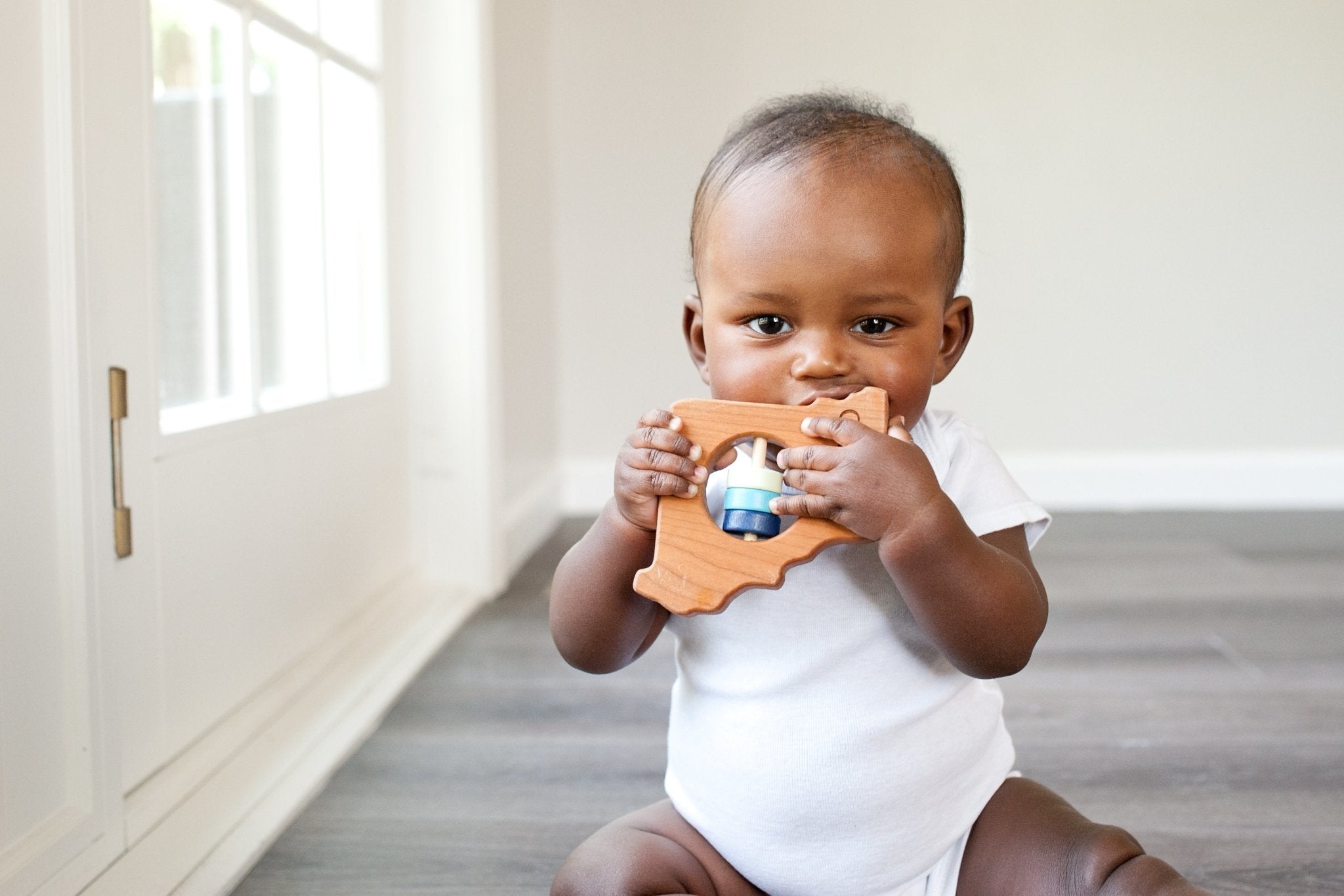 Missouri State Wooden Baby Rattle™