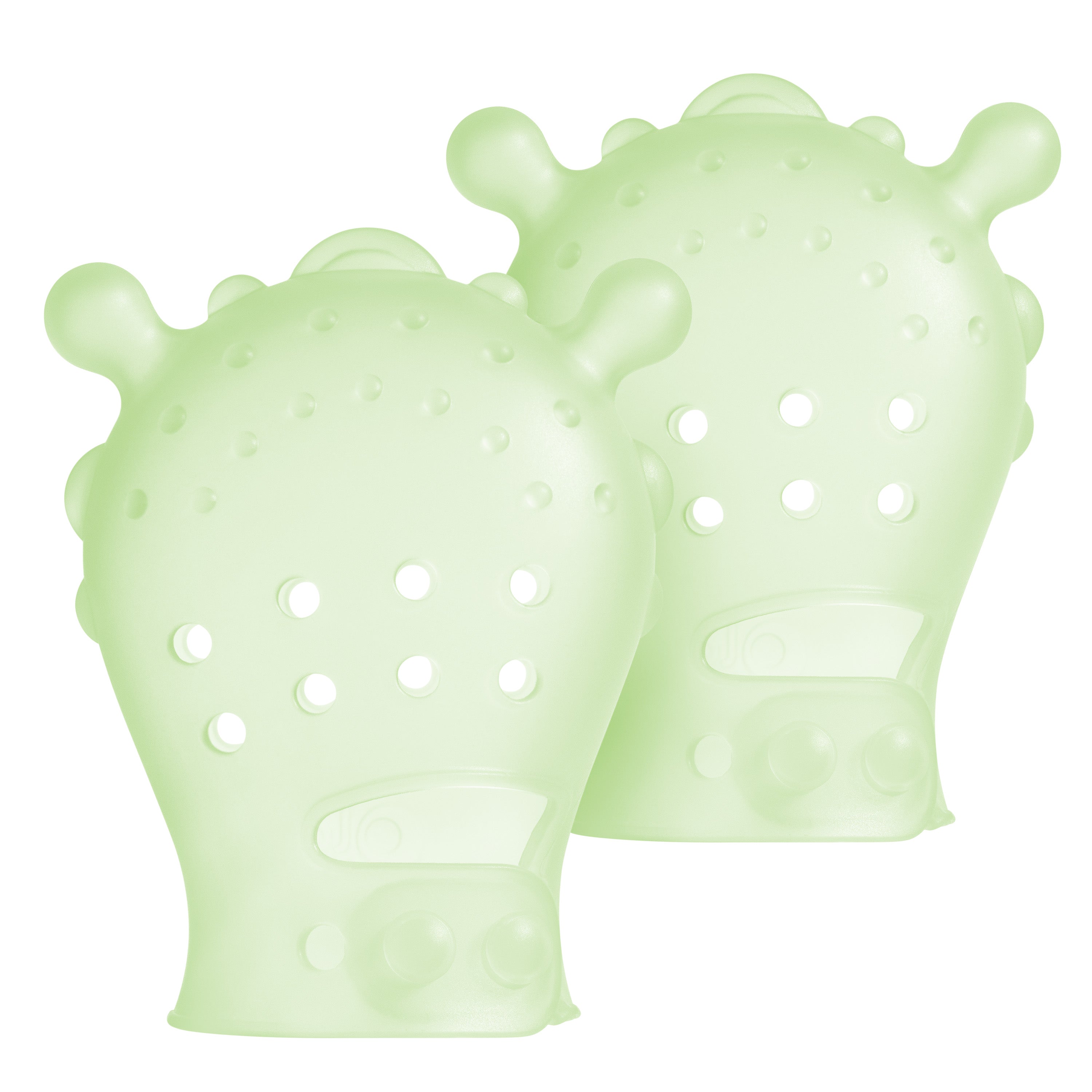 Mouthing Mitten For Teething Relief (2-pack)