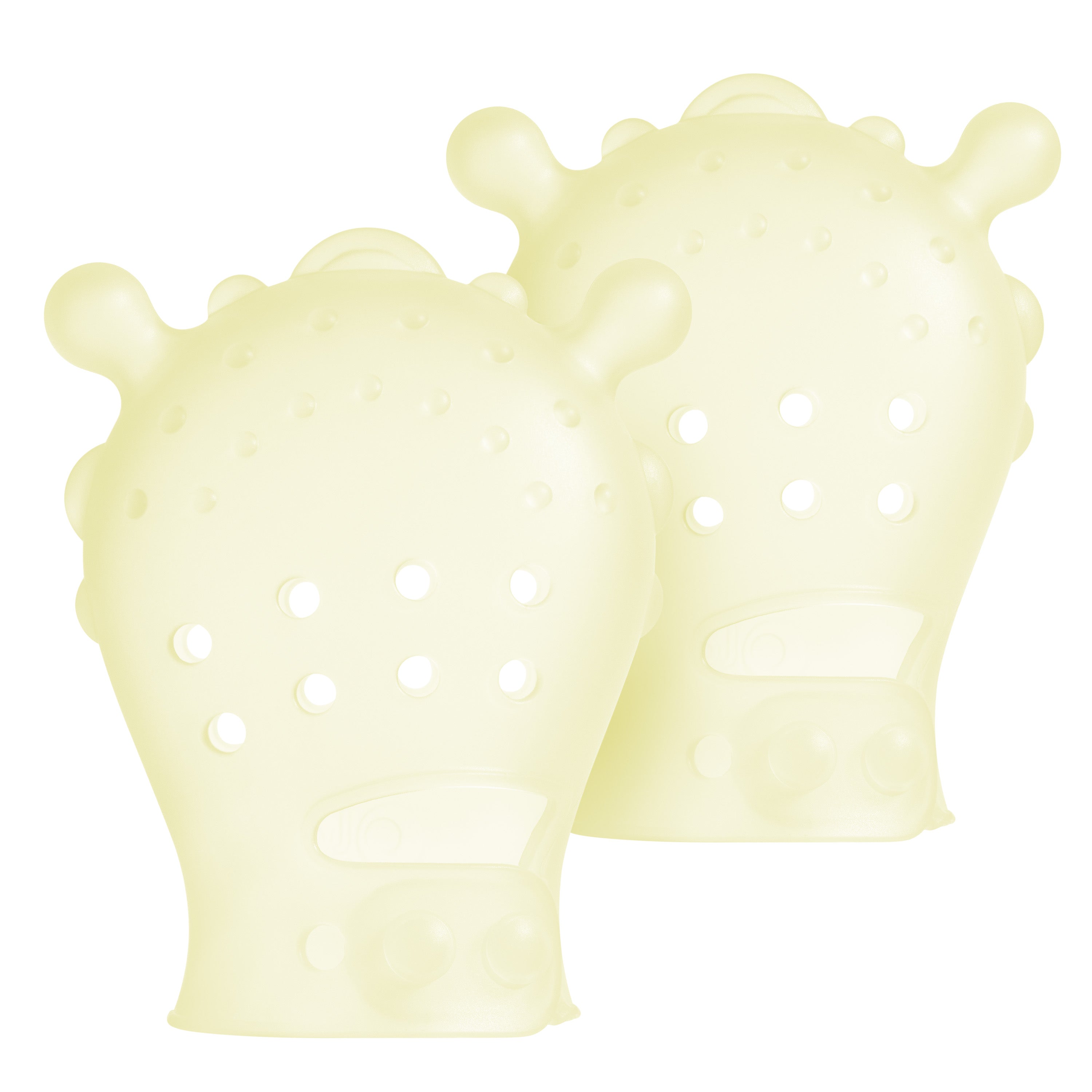 Mouthing Mitten For Teething Relief (2-pack)