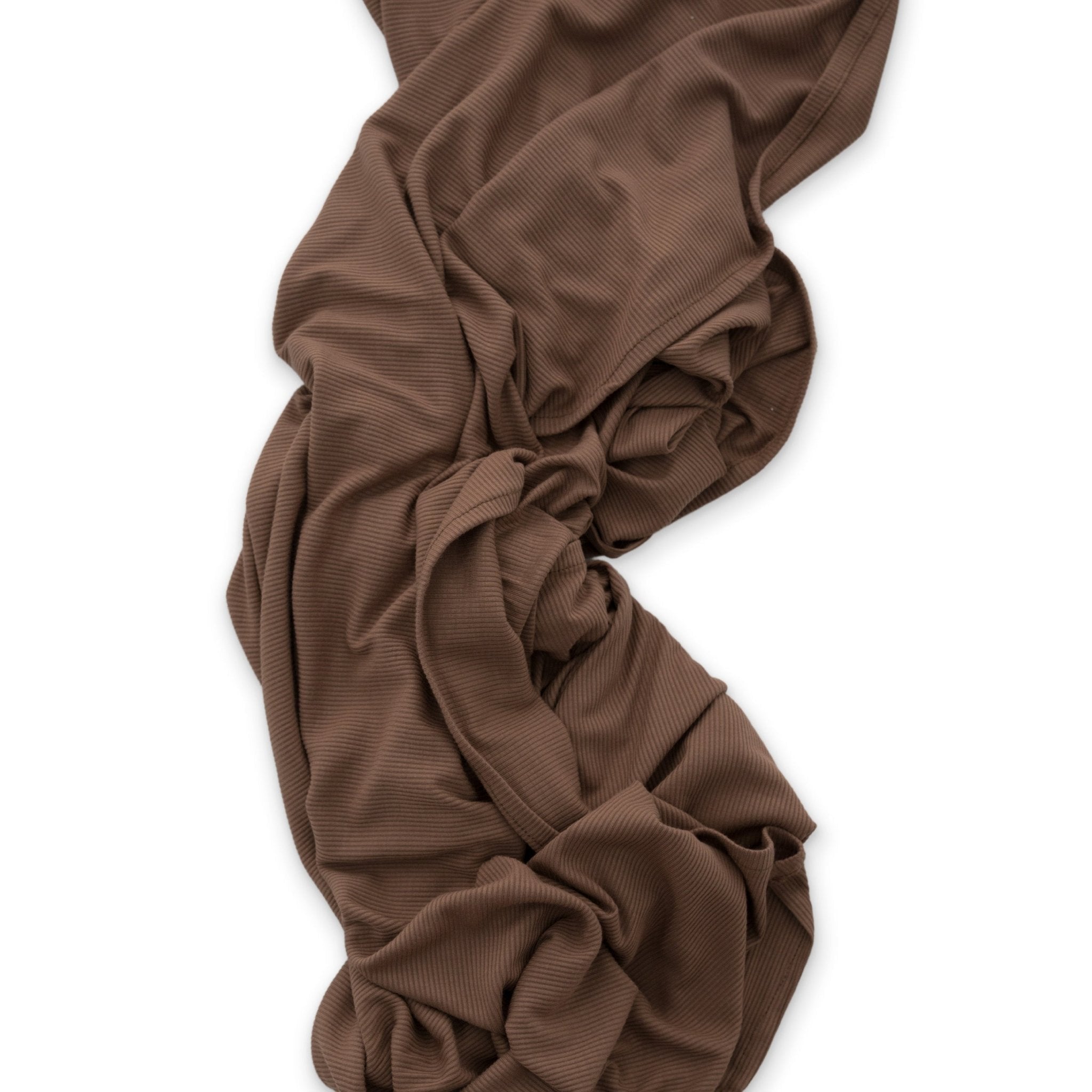 Mocha Stretch Swaddle Blanket