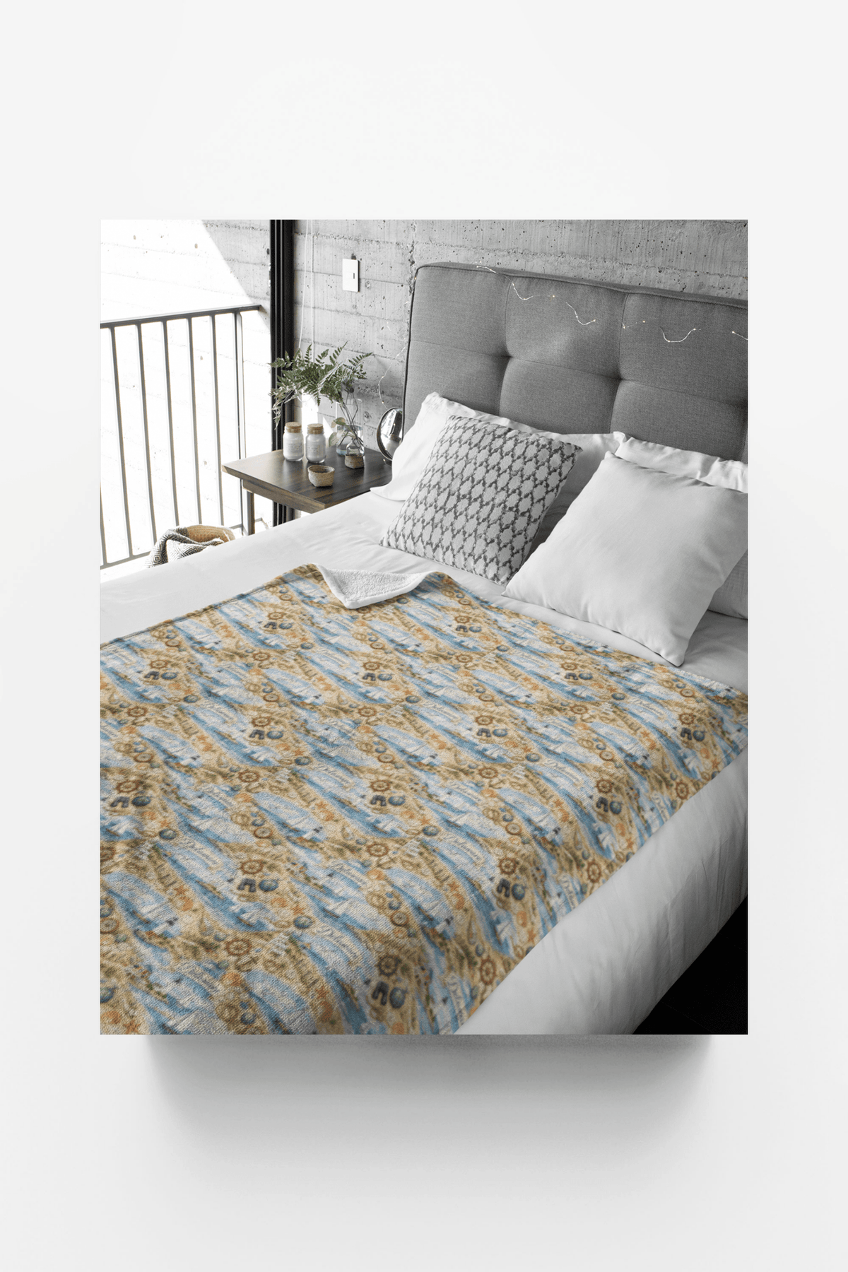 Delaware First State Shores Sherpa Blanket