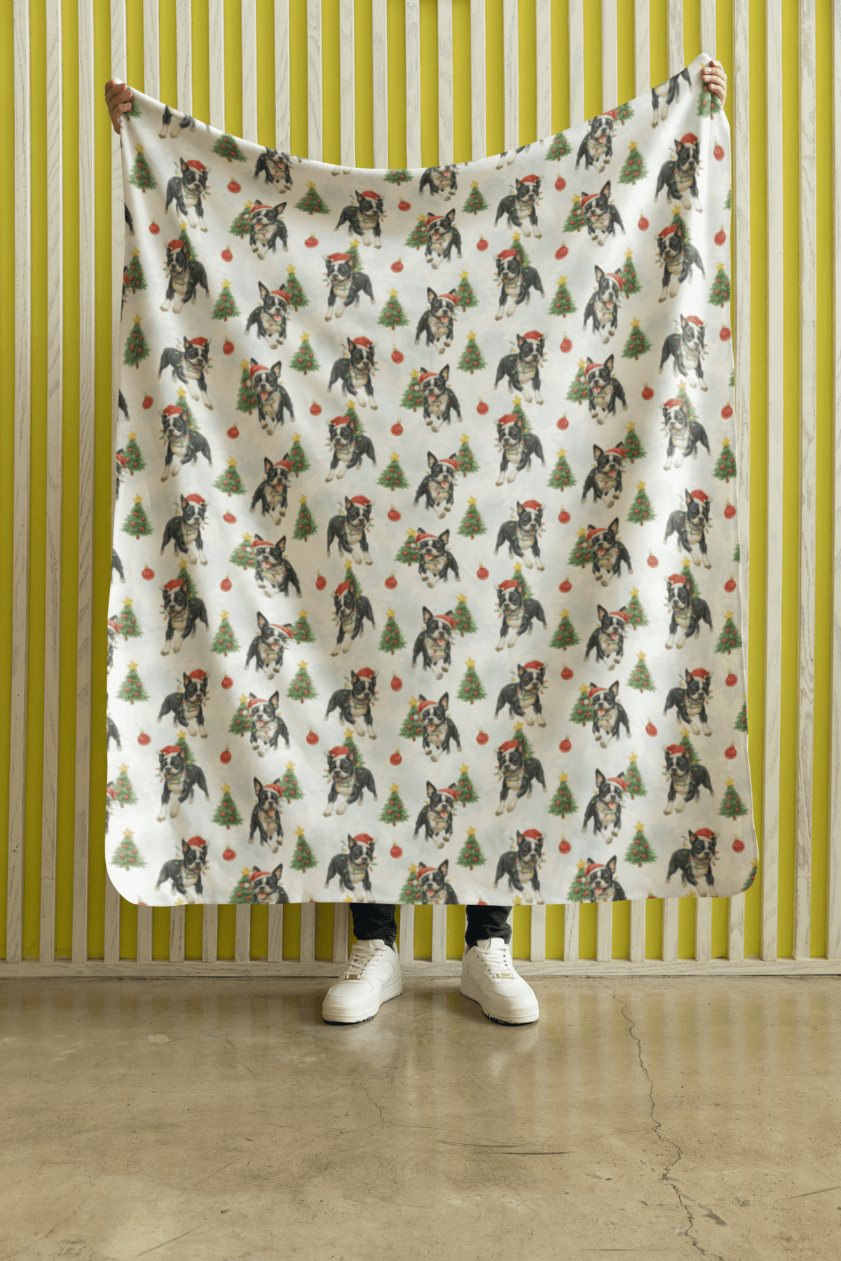 Twinkle Toes Terrier Sherpa Blanket