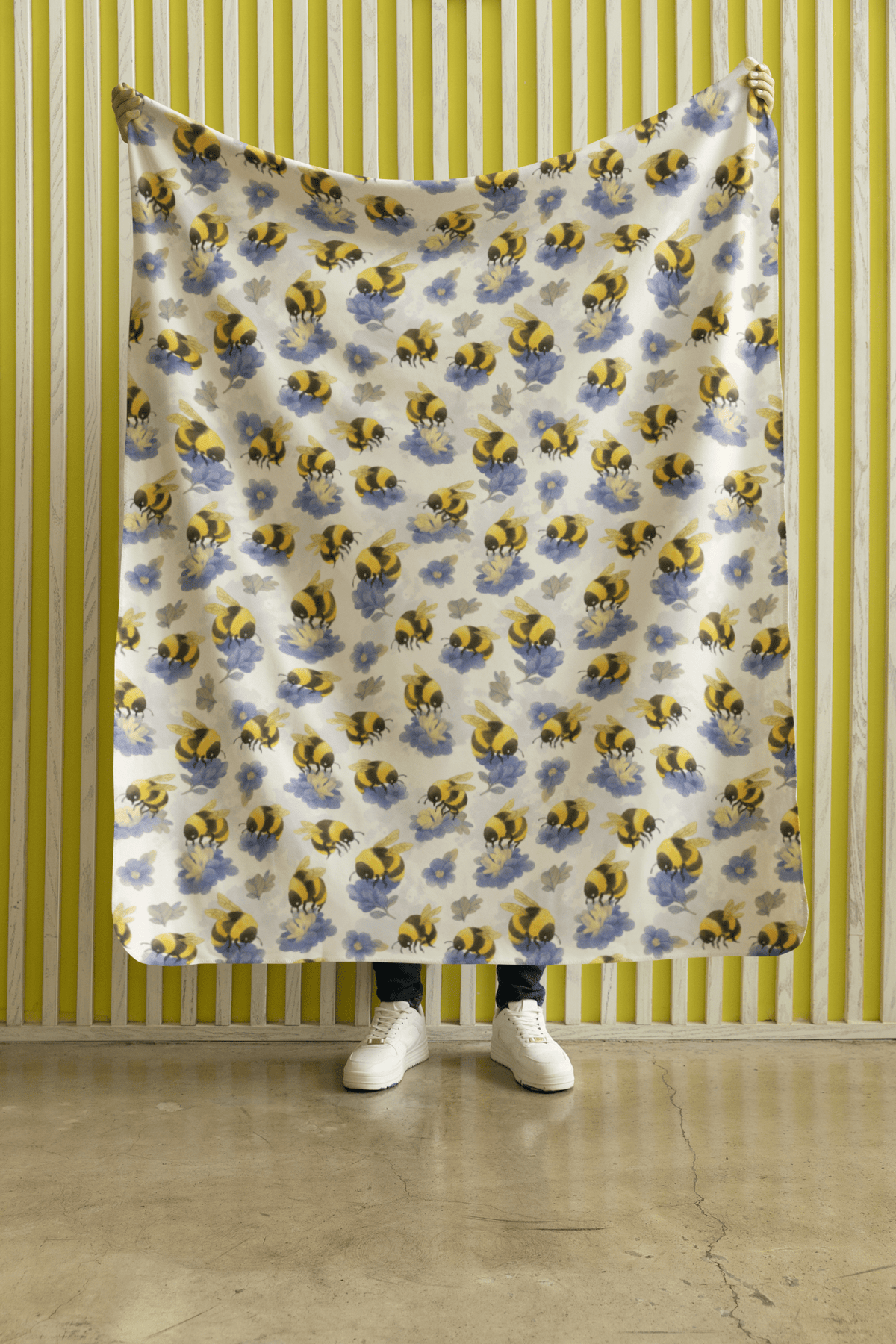 Buzz & Bloom Sherpa Blanket