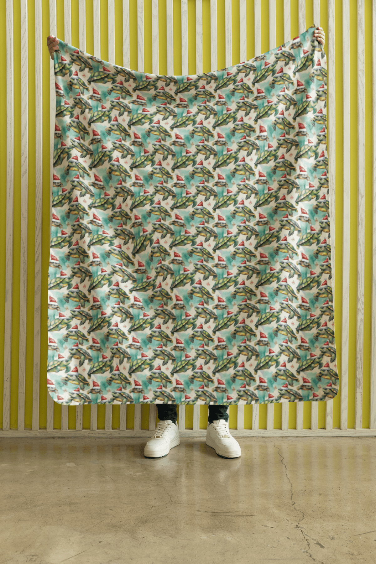 Shell-abrate The Holidays Sherpa Blanket
