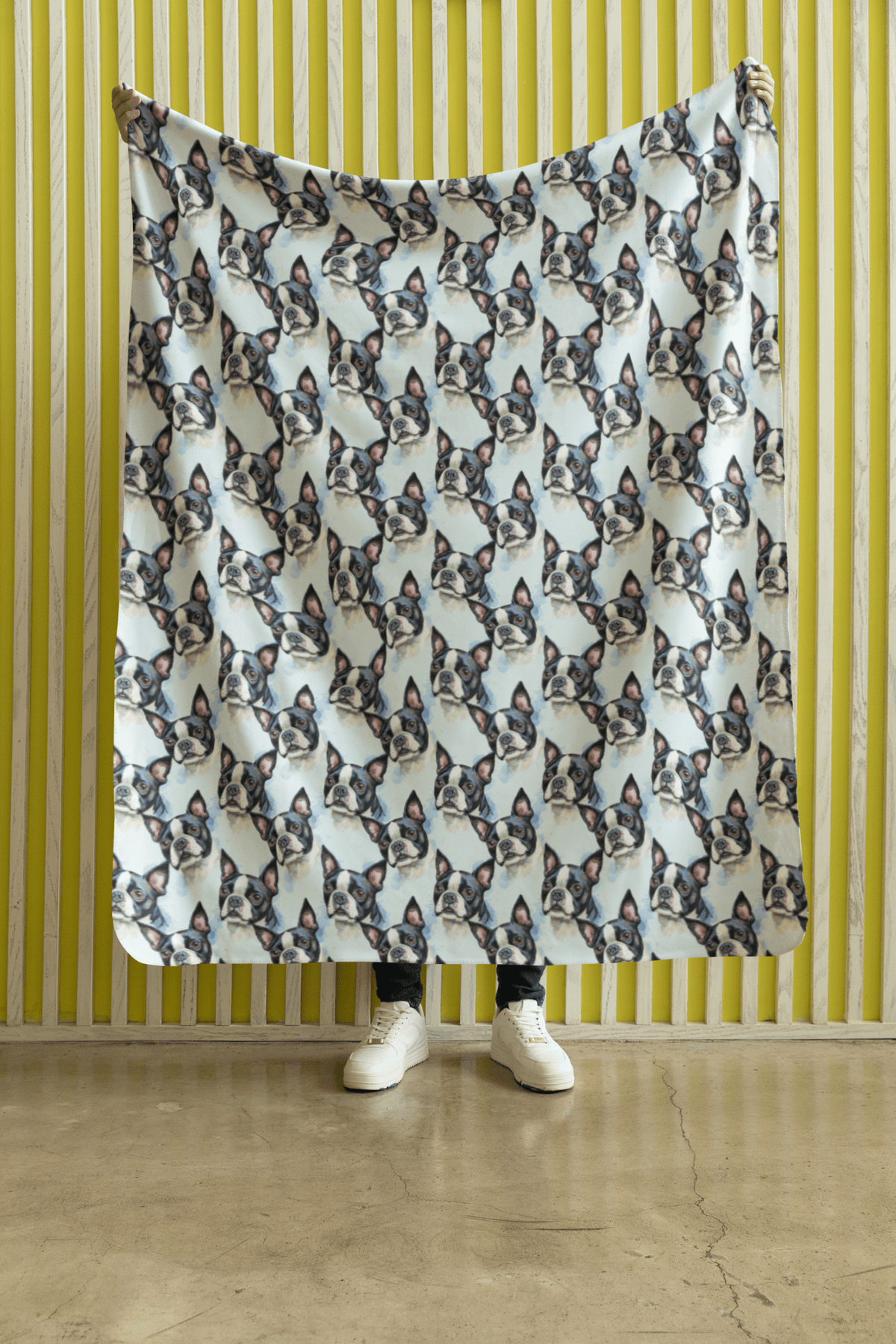 Boston Bounce! Sherpa Blanket