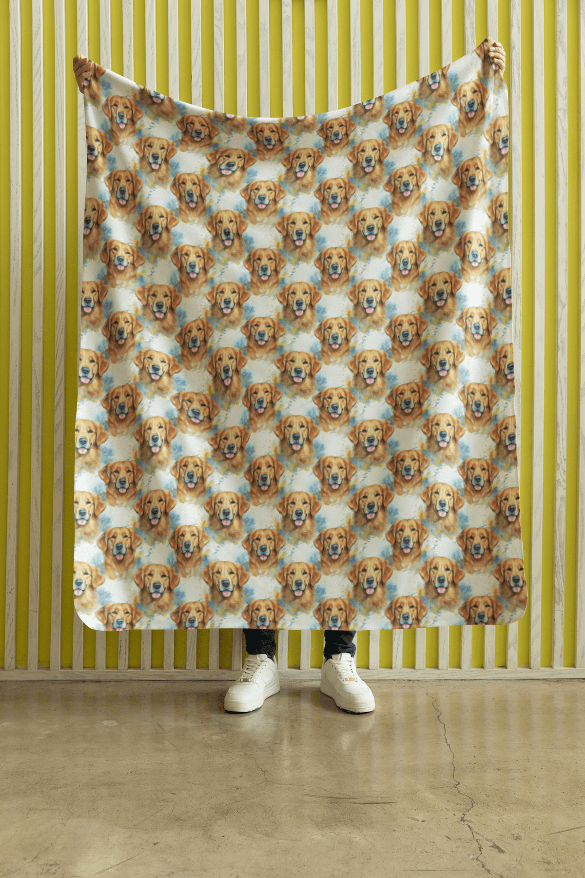The Golden Standard Sherpa Blanket