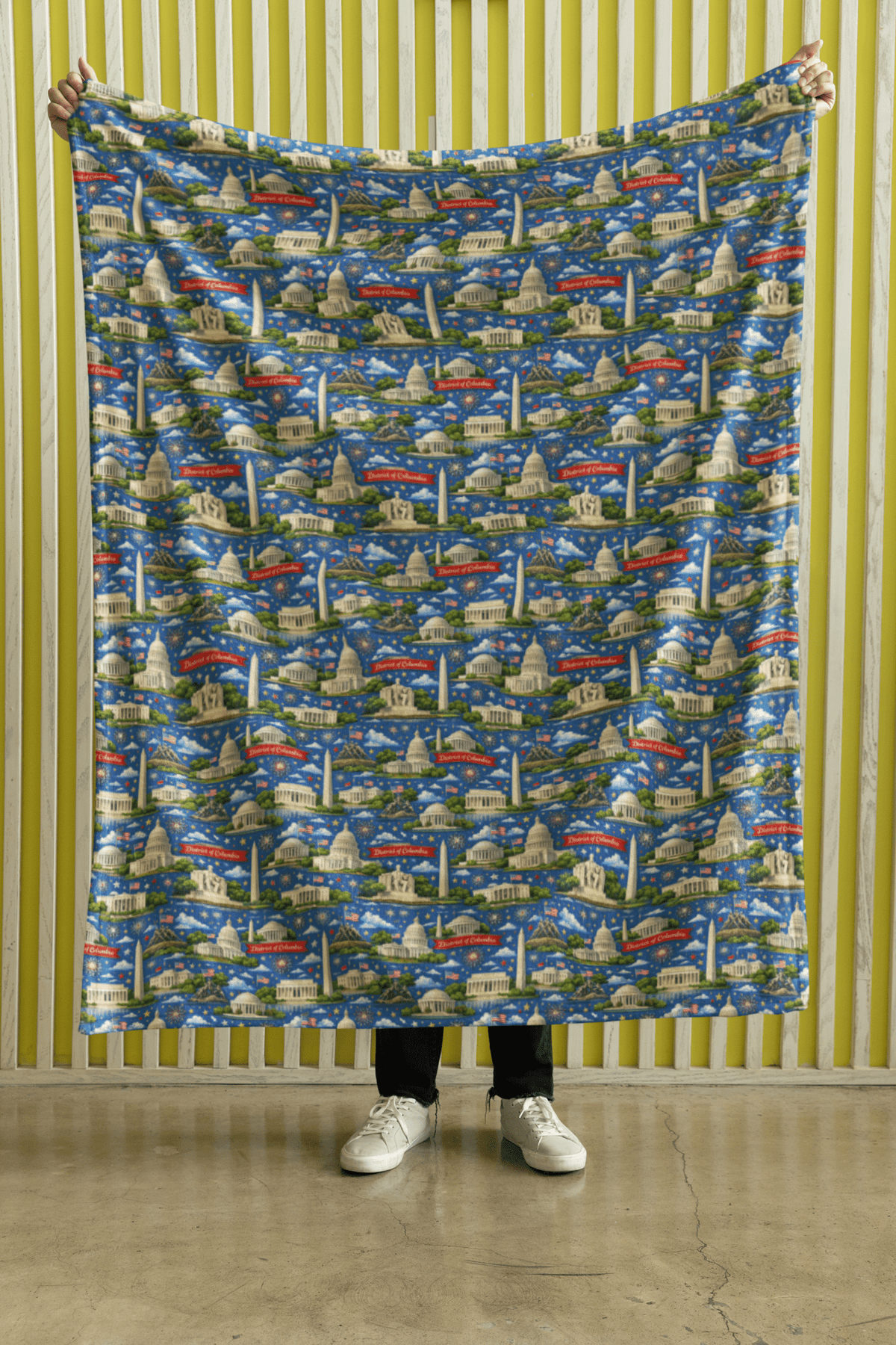 District Of Columbia – Capital Classic Sherpa Blanket