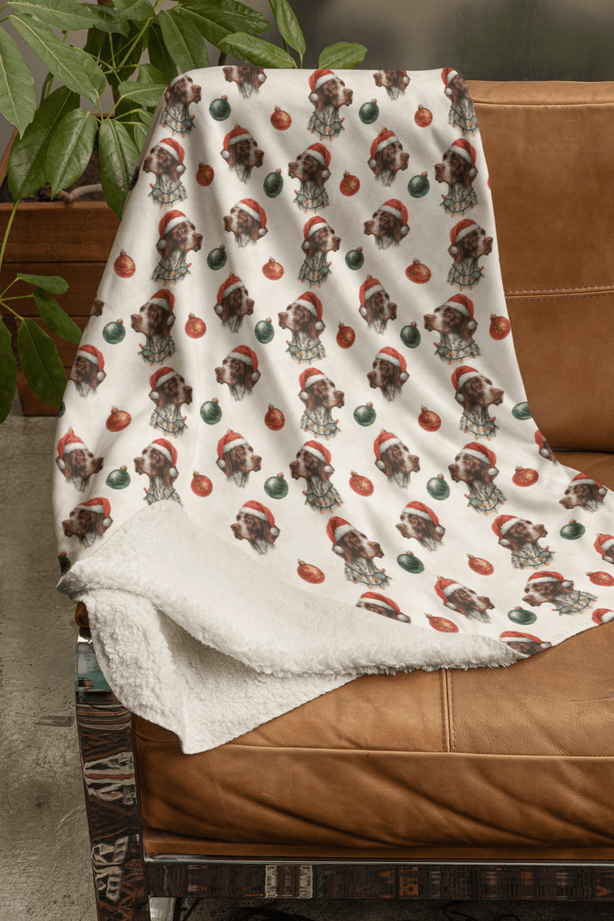 Pointer Of Cheer Sherpa Blanket
