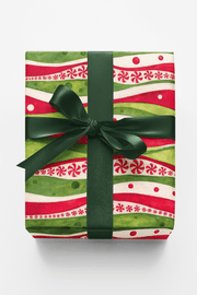 Peppermint Whispers Wrapping Paper