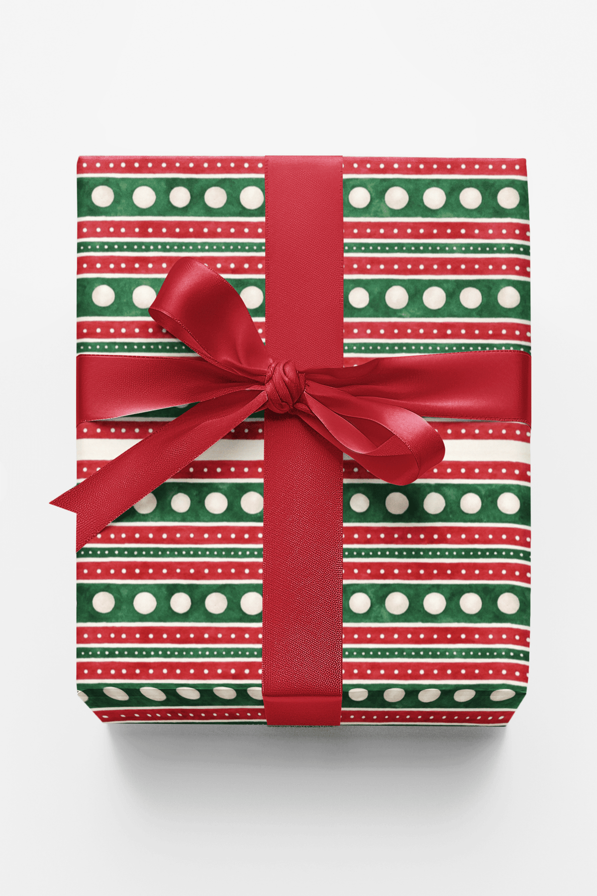 Peppermint Polka Wrapping Paper