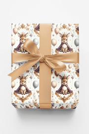 Fawns Golden Party Wrapping Paper