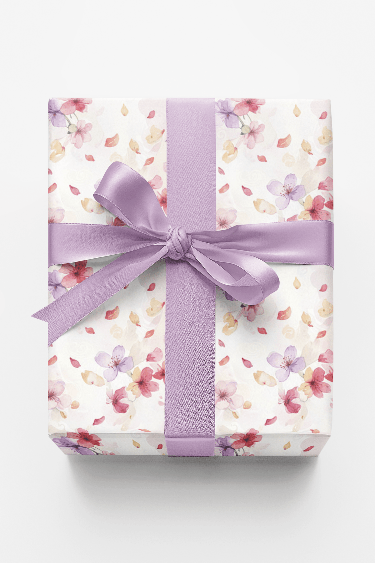 Floating Florals & Petals Wrapping Paper