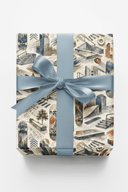 Street Geometry Wrapping Paper