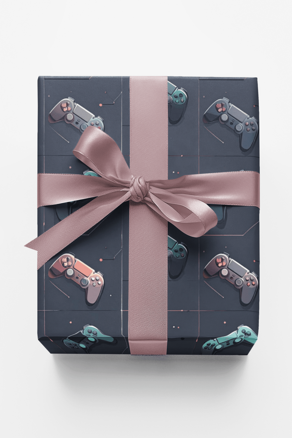 Controller Core Grid Wrapping Paper