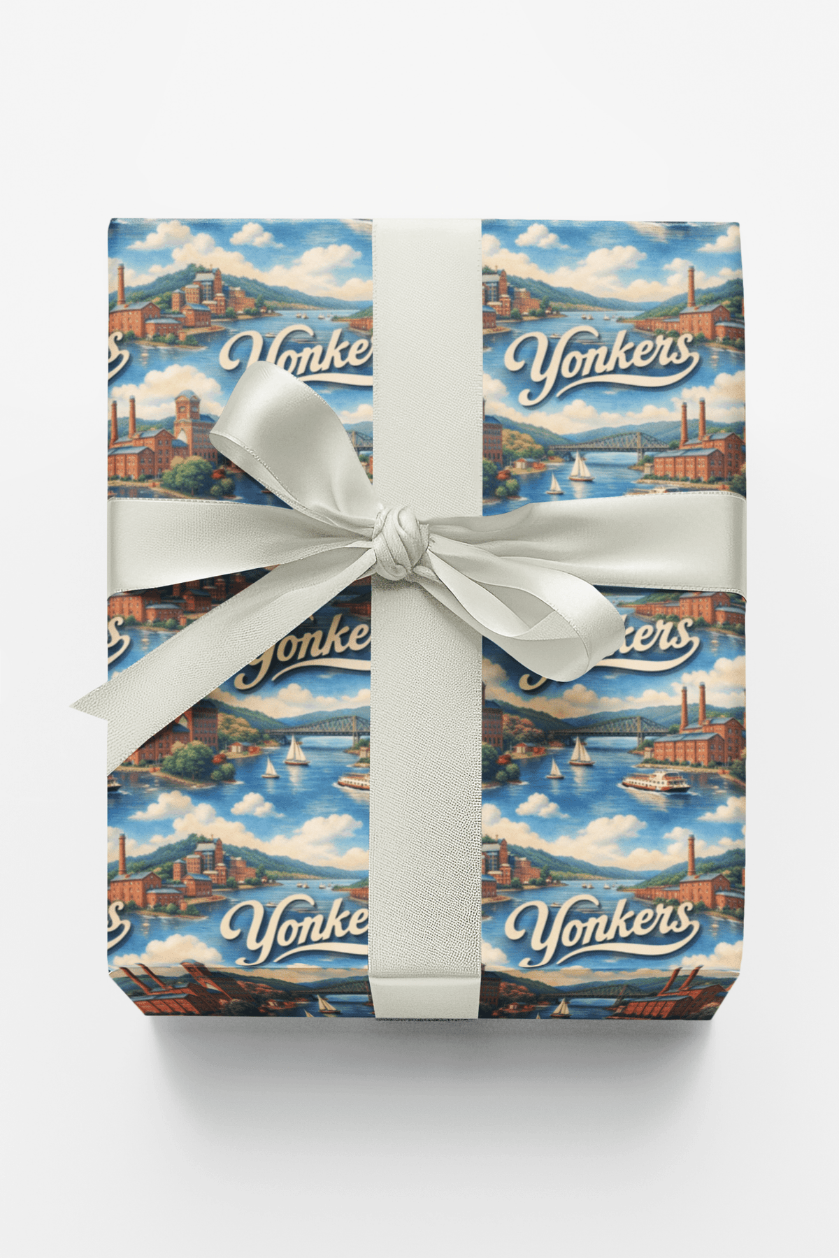 Yonkers Hudson Heritage Wrapping Paper