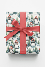 Winter Waddle Wrapping Paper