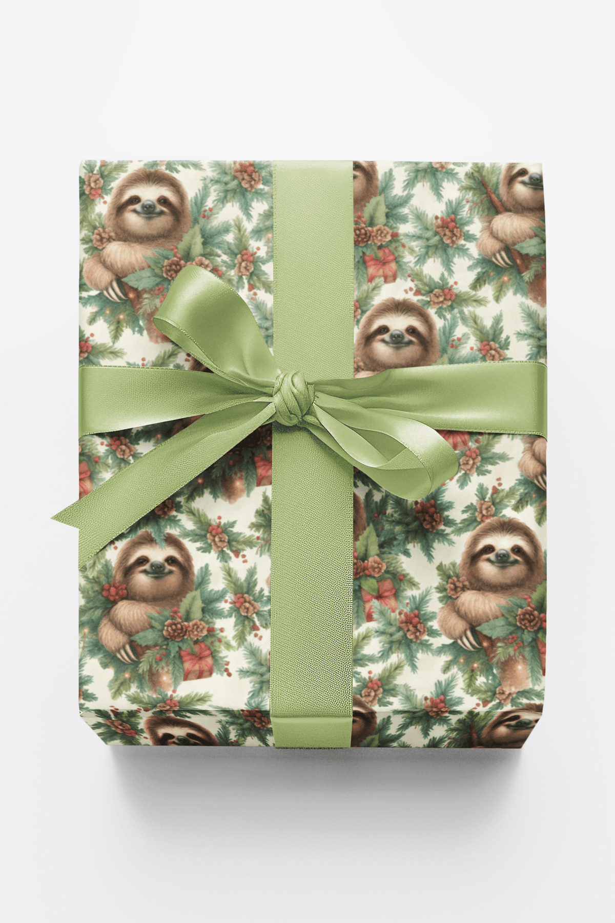 Slow & Mistletoe Wrapping Paper