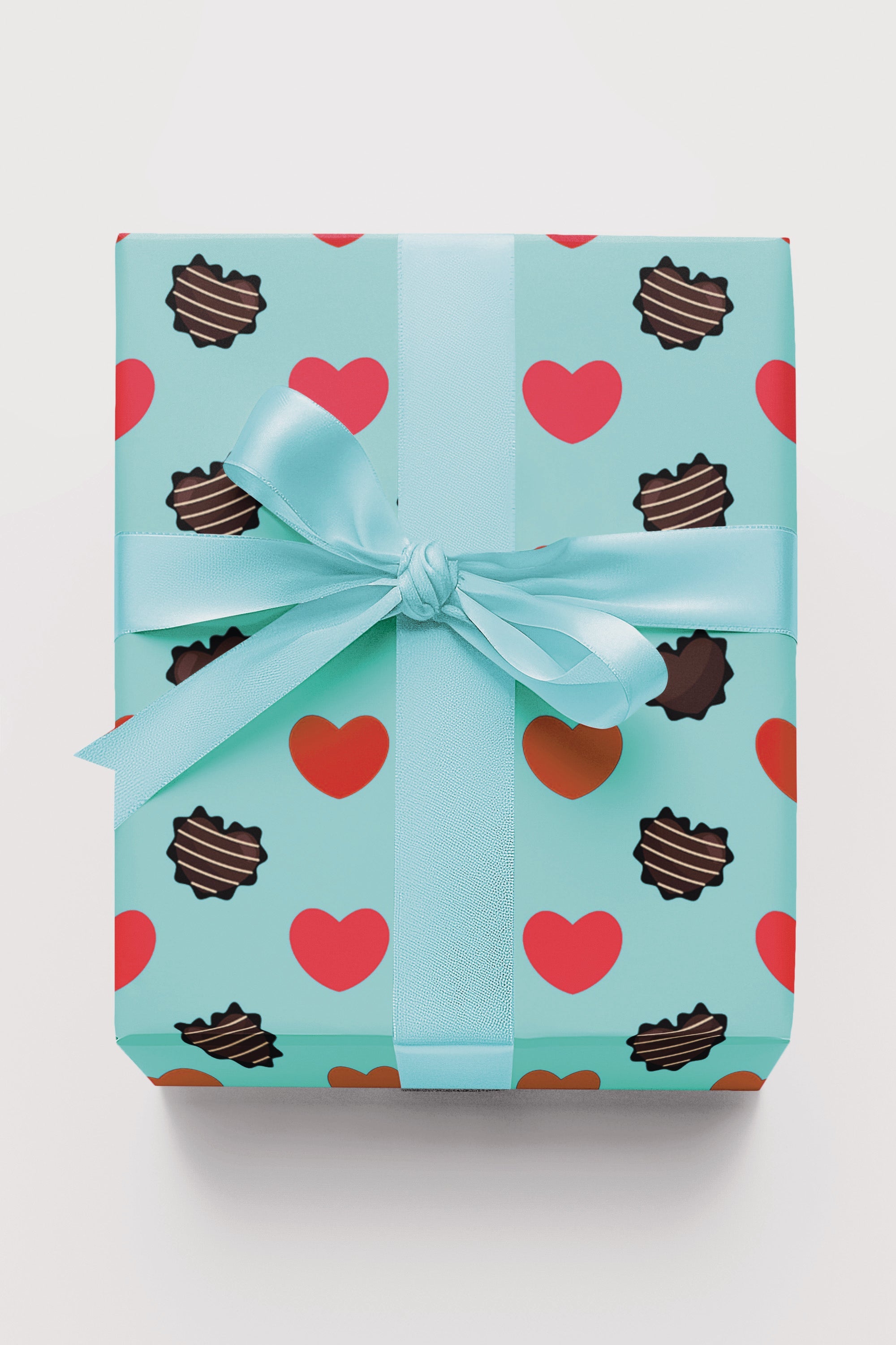 Hearts Choco Blue
