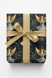 Renaissance Star Angels Wrapping Paper