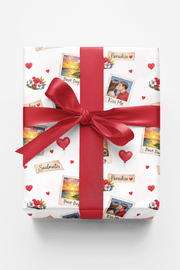 Polaroid Love Memories Wrapping Paper