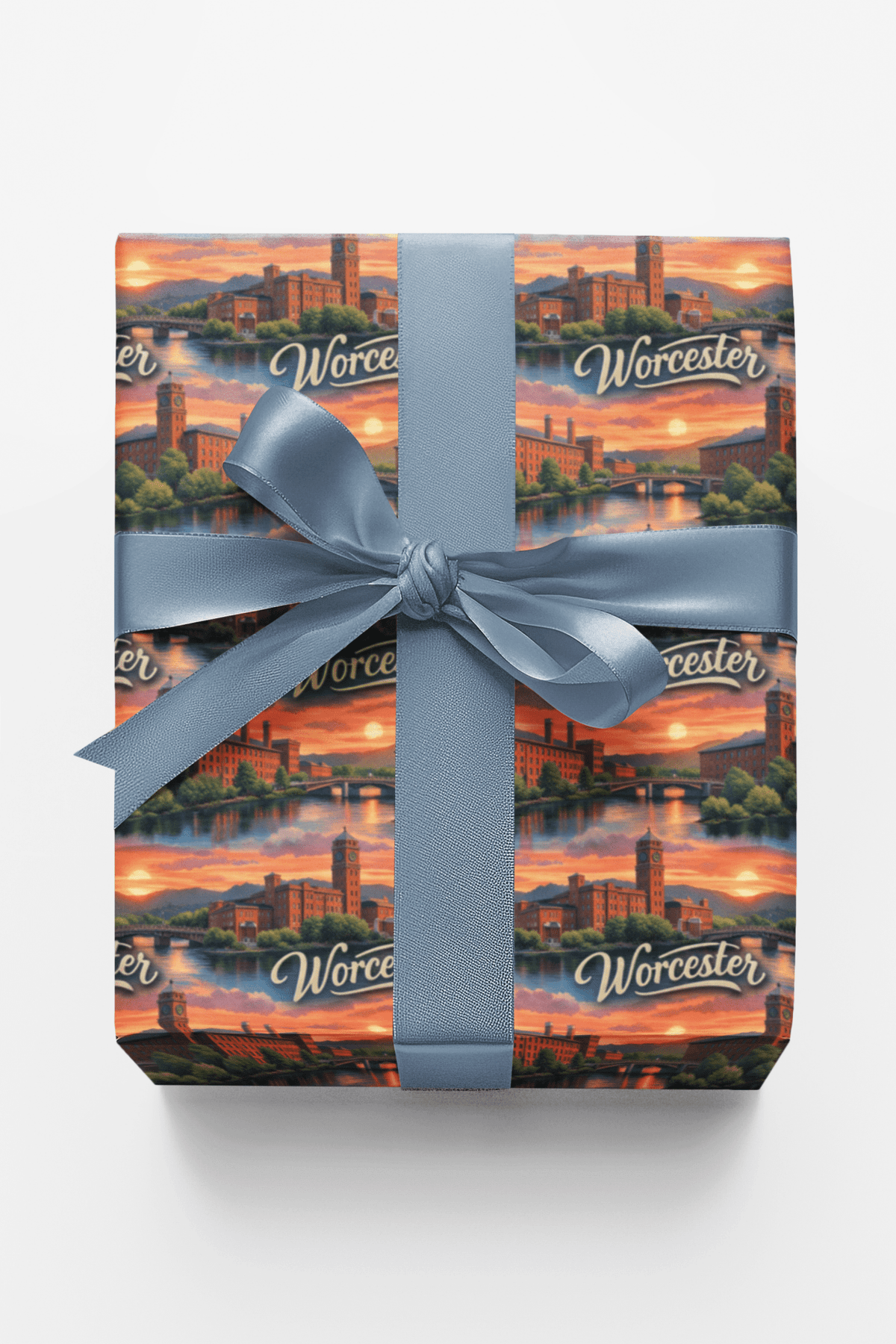 Worcester Mill Revival Wrapping Paper
