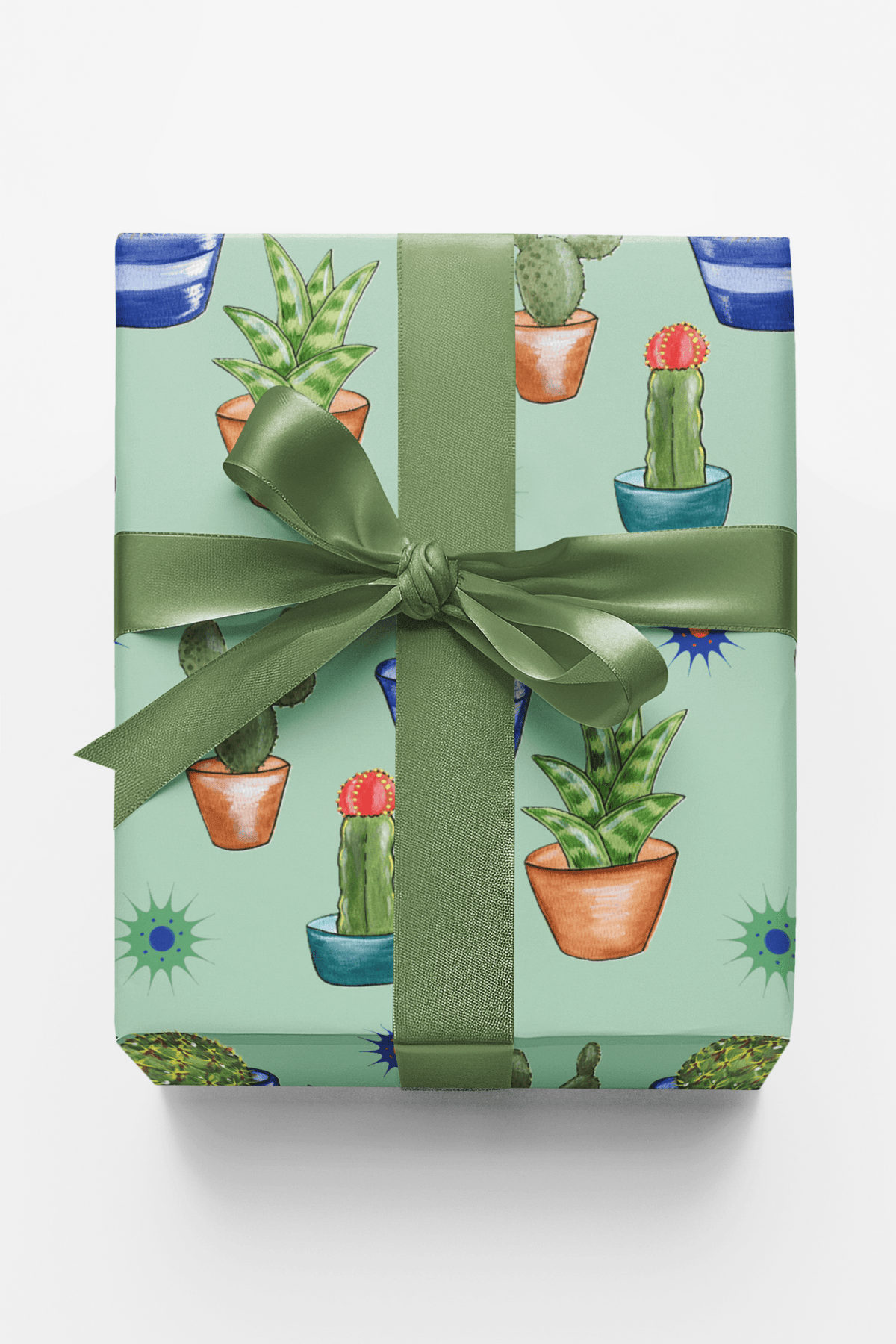 Cacti Galor Wrapping Paper | Michelle Gilsey | Artist Corner