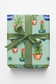 Cacti Galor Wrapping Paper | Michelle Gilsey | Artist Corner