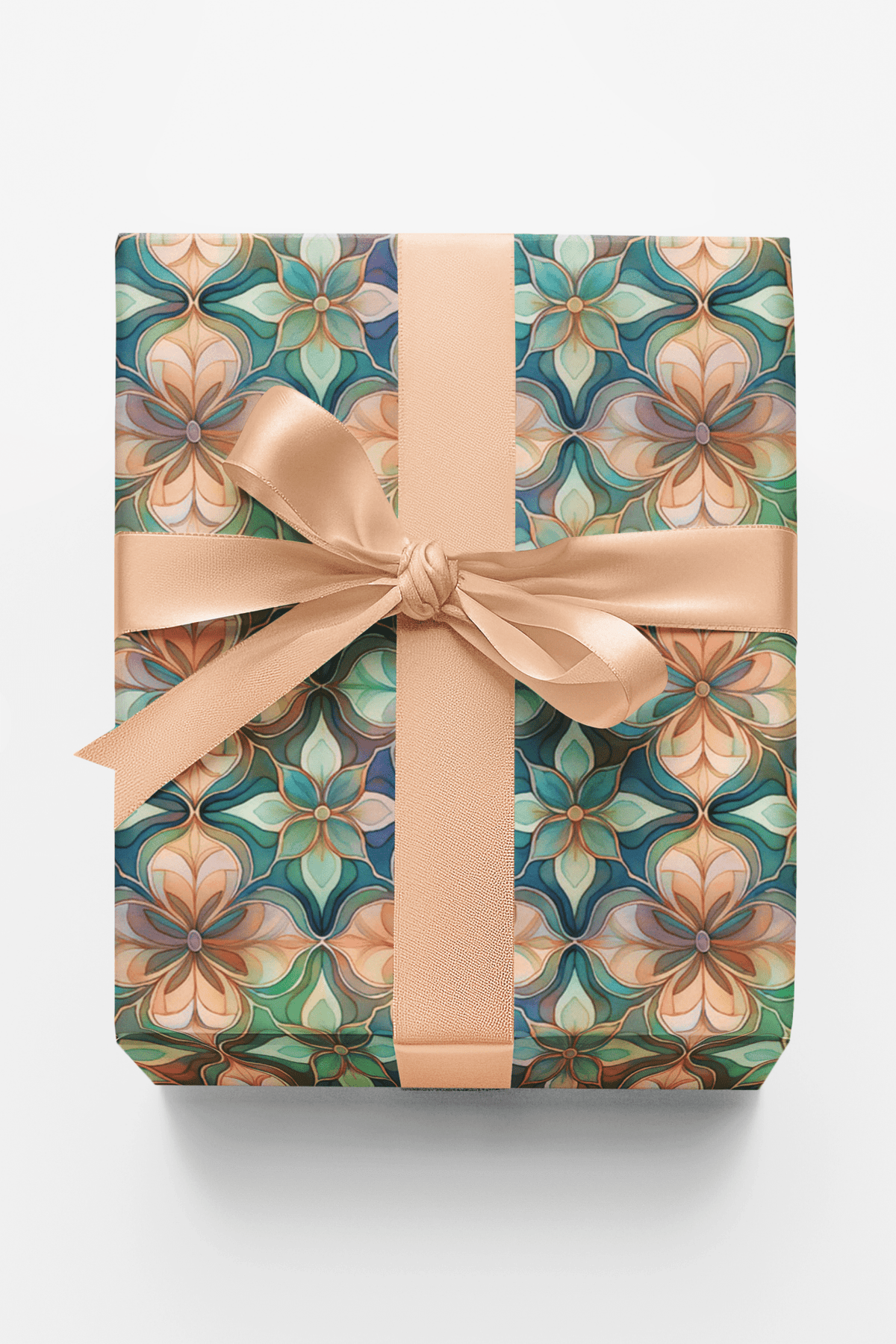 Nouveau Quatrefoil Wrapping Paper