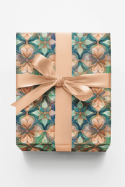 Nouveau Quatrefoil Wrapping Paper
